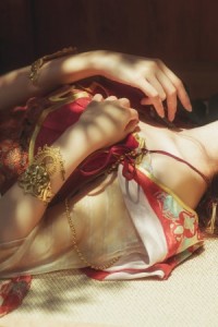 斗鱼嘉年华现场第一女神腐团儿Ikaros高清全身性感福利泳装图片